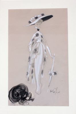 Lot 51 - Cecil Beaton costume design for `My Fair Lady',...