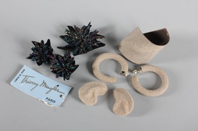 Lot 36 - Thierry Mugler jewellery, 1980s, un-signed,...