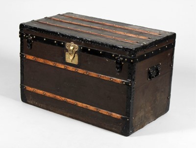 Lot 39 - A Louis Vuitton trunk, 1885-1890, the massive...