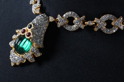 Lot 25 - A Kenneth Jay Lane necklace, 1980s, signed,...