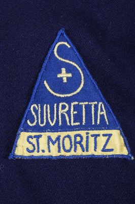 Lot 97 - An Och Freres ski-suit, Swiss, late 1930s, of...