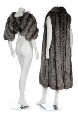Lot 50 - A Fabian of Knightsbridge fox fur full-length...