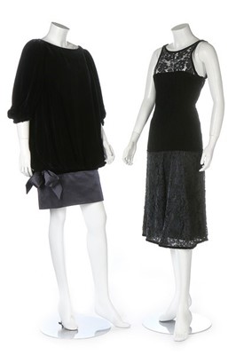 Lot 154 - Two Yves Saint Laurent Rive Gauche black...