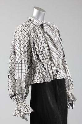 Lot 111 - An Ossie Clark/Celia Birtwell printed muslin...