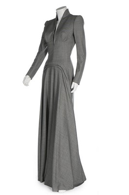 Lot 70 - A Jean-Louis Scherrer by Stephane Rolland grey...
