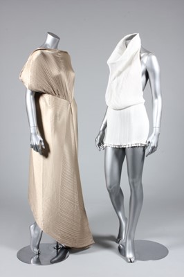 Lot 19 - A group of pleated Yuki evening wear, three...