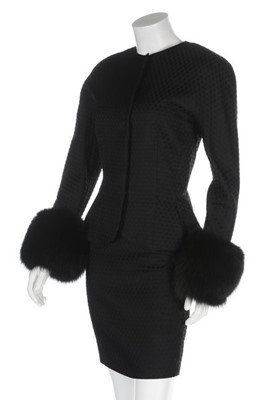 Lot 41 - A good group of Valentino black eveningwear,...