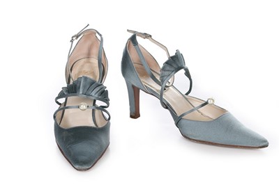 Lot 52 - Four pairs of Manolo Blahnik shoes, late 1990s-...