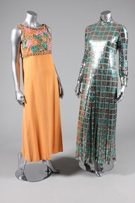 Lot 264 - Ten full length evening gowns, 1960s,...