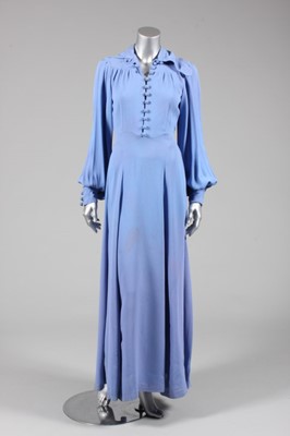 Lot 42 - An Ossie Clark for Radley lavender-blue moss...