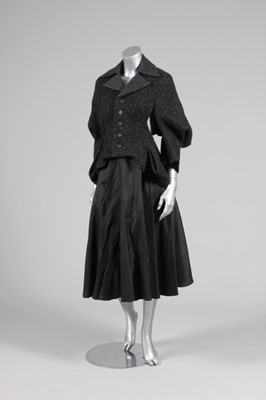 Lot 50 - A Yohji Yamamoto steel grey mohair `Visite'...
