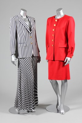 Lot 58 - A group of mainly Yves Saint Laurent suits and...
