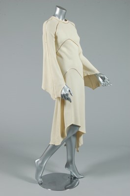 Lot 225 - A fine Alice Pollock bias cut ivory ensemble,...