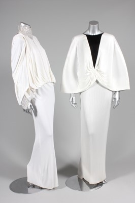 Lot 11 - Two Yuki evening gowns, Autumn-Winter, 1985,...