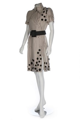 Lot 75 - A Jean-Louis Scherrer by Stephane Rolland grey...