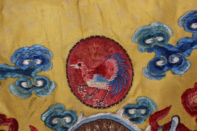 Lot 33 - An Imperial dragon robe, jifu, Chinese, late...