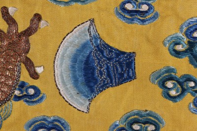 Lot 33 - An Imperial dragon robe, jifu, Chinese, late...