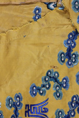 Lot 33 - An Imperial dragon robe, jifu, Chinese, late...
