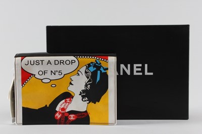 Lot 11 - A Chanel 'Lichtenstein' style printed clutch...