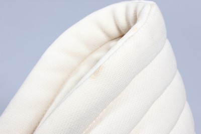 Lot 94 - A Pierre Cardin cream wool crepe 'circle'...