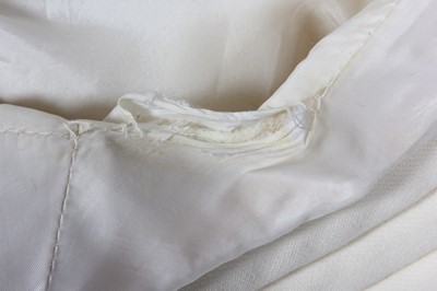 Lot 94 - A Pierre Cardin cream wool crepe 'circle'...