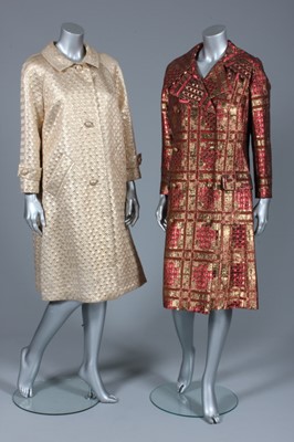 Lot 79 - Two Christian Dior boutique coats, late 1960s,...