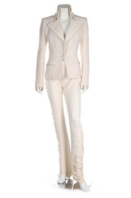 Lot 76 - A group of cream coloured Jean-Louis Scherrer...