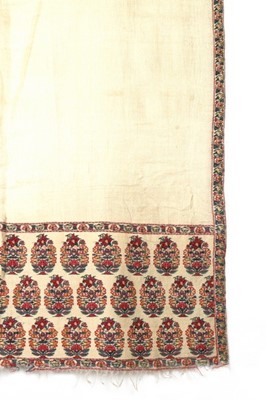 Lot 428 - An early woven shawl, Kashmir, 1790-1800, soft...