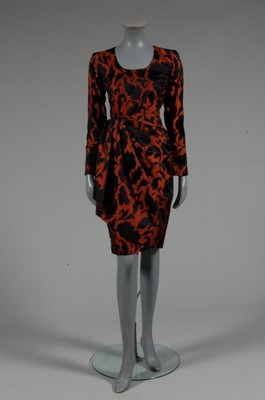 Lot 254 - Two Givenchy couture cocktail dresses, mid...