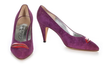 Lot 19 - Fourteen pairs of evening shoes, 1970s-2000s,...
