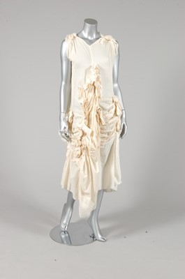 Lot 187 - A Comme des Garçons cream lawn dress, 'Extreme...