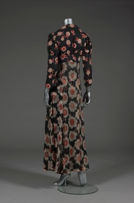 Lot 207 - An Ossie Clark/ Celia Birtwell printed chiffon...