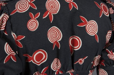 Lot 207 - An Ossie Clark/ Celia Birtwell printed chiffon...