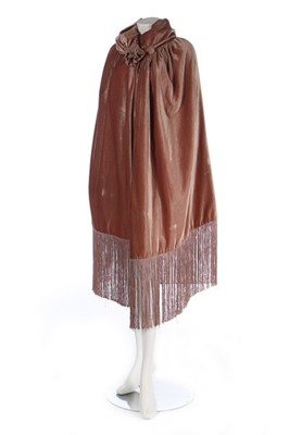 Lot 105 - A Darling's of Edinburgh blush-coloured velvet...