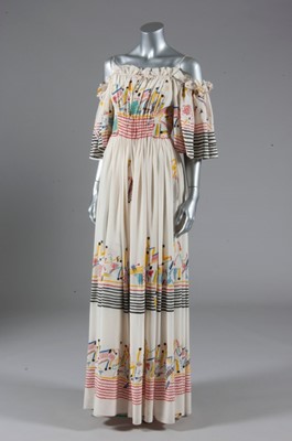 Lot 206 - An unusual Ossie Clark/Celia Birtwell printed...