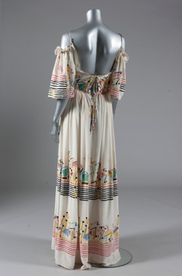 Lot 206 - An unusual Ossie Clark/Celia Birtwell printed...