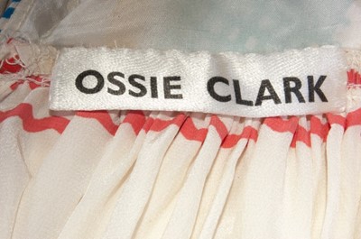 Lot 206 - An unusual Ossie Clark/Celia Birtwell printed...