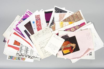 Lot 199 - Thea Porter archival material, including...