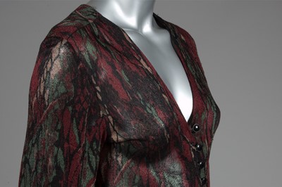 Lot 144 - An Yves Saint Laurent silk jersey evening gown,...