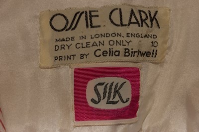 Lot 223 - A fine Ossie Clark/Celia Birtwell printed...