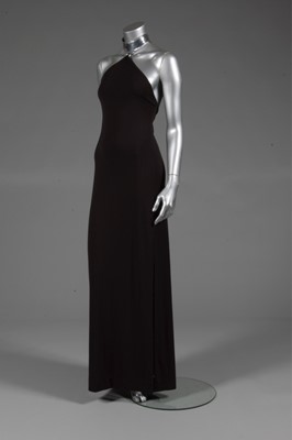 Lot 187 - A fine Rudi Gernreich black jersey evening...