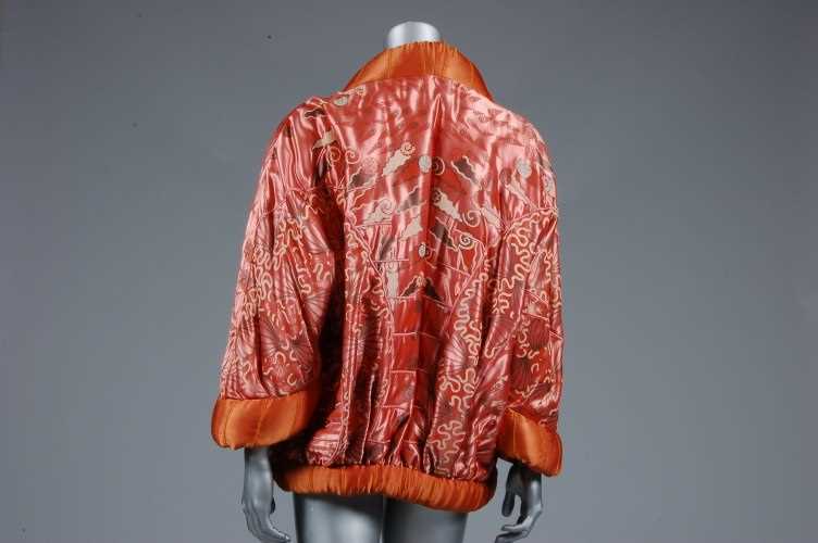 Lot 192 - A Zandra Rhodes shell-print jacket, 1972,...