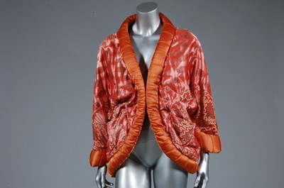 Lot 192 - A Zandra Rhodes shell-print jacket, 1972,...