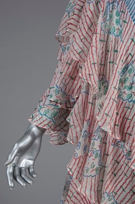 Lot 216 - An Ossie Clark/Celia Birtwell printed chiffon '...