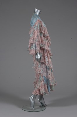 Lot 216 - An Ossie Clark/Celia Birtwell printed chiffon '...