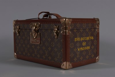 Lot 105 - The Duchess of Windsor's Louis Vuitton vanity...