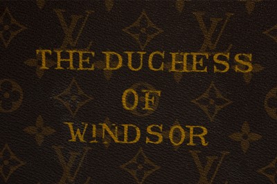 Lot 105 - The Duchess of Windsor's Louis Vuitton vanity...