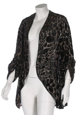 Lot 125 - A group of black and gold evening wear,...