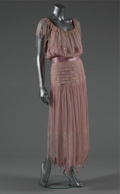 Lot 291 - Princess Diana's  Zandra Rhodes pink chiffon...