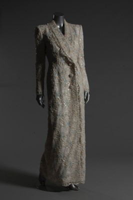 Lot 290 - Princess Diana's Catherine Walker formal white...